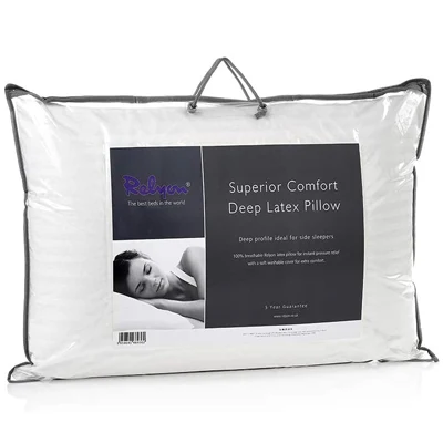 ein Produktbild von Relyon Superior Comfort Deep Latex Pillow
