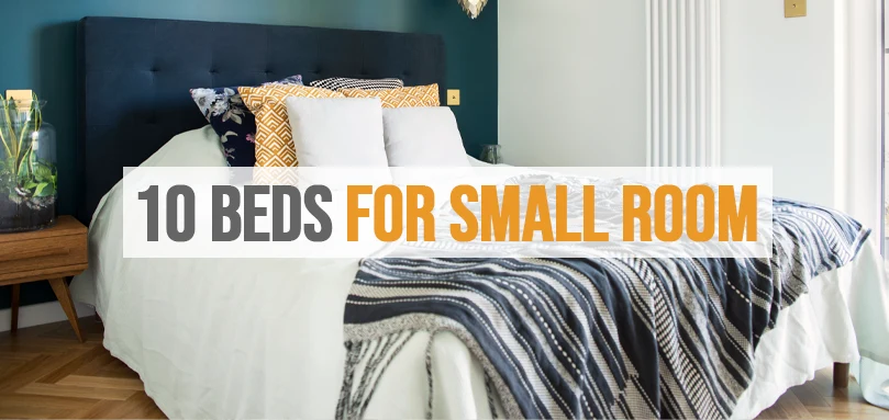 ein vorgestelltes Bild von Betten für kleine Zimmer